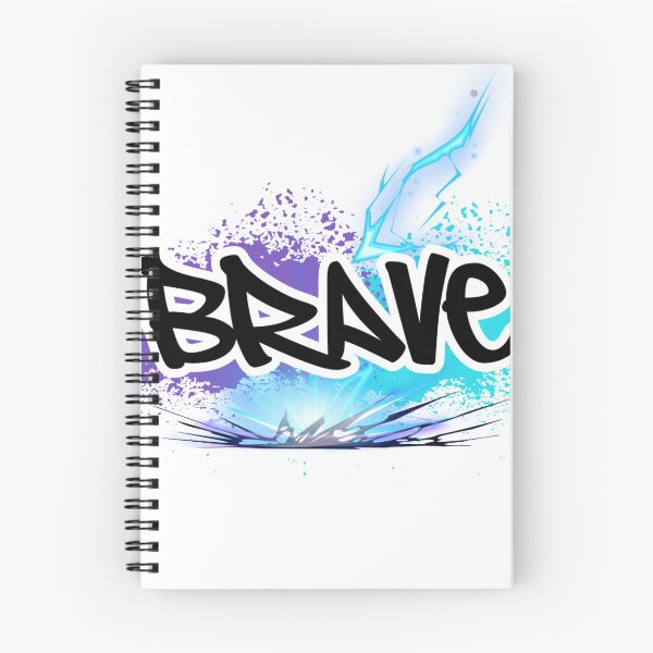 Item preview, Brave Lightning Bolt Graffiti designed and sold by Aqua Kre-Artz.