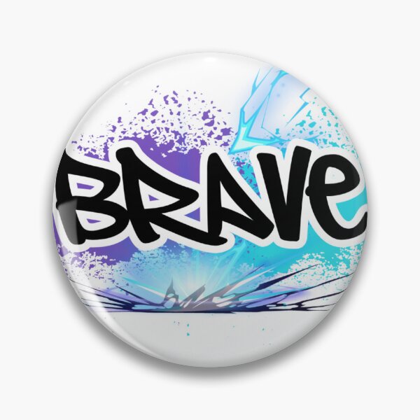 Item preview, Brave Lightning Bolt Graffiti designed and sold by Aqua Kre-Artz.