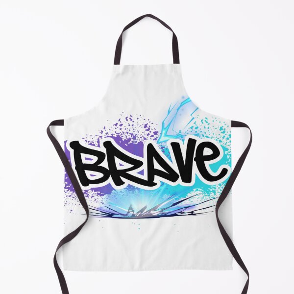 Item preview, Brave Lightning Bolt Graffiti designed and sold by Aqua Kre-Artz.