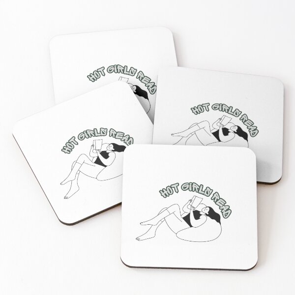 Item preview, Hot Girls Read designed and sold by Sarah Shelton.
