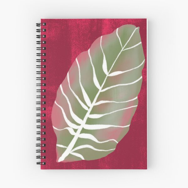 Item preview, Deep Mystery Pink Monstera Leaf Art Print designed and sold by altastudio.