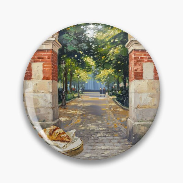 Item preview, Place des Vosges Archway: Marais District Art Print designed and sold by CARRAANN.