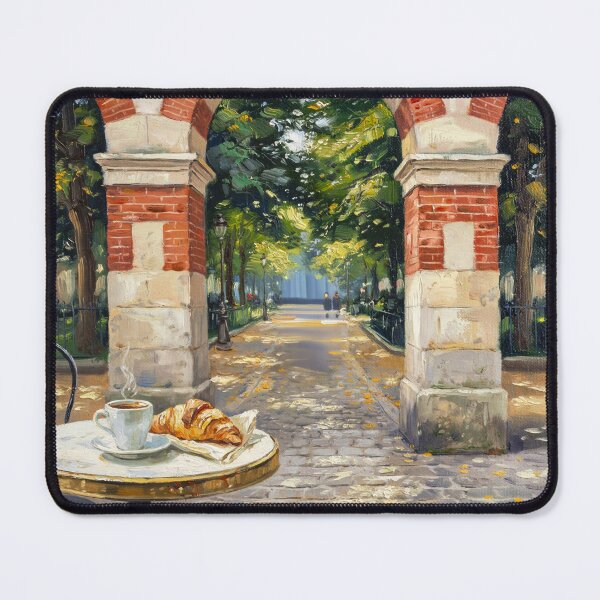Item preview, Place des Vosges Archway: Marais District Art Print designed and sold by CARRAANN.