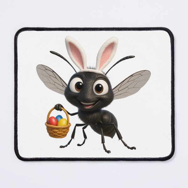 Item preview, Easter Black Wasp designed and sold by Sillytoe.