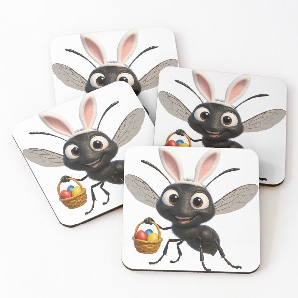 Item preview, Easter Black Wasp designed and sold by Sillytoe.