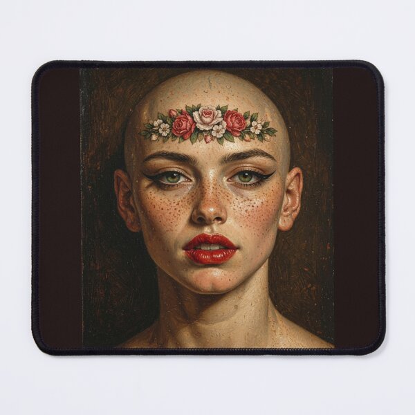 Item preview, The girl with the flowers tattoo ...  designed and sold by Eutrope d'Orange.
