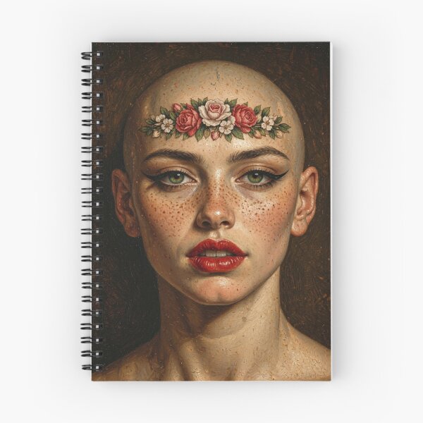 Item preview, The girl with the flowers tattoo ...  designed and sold by Eutrope d'Orange.