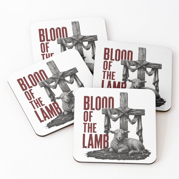Item preview, The Blood of the Lamb Jesus Christ - Christian Metal Streetwear designed and sold by Blood Washed Apparel.