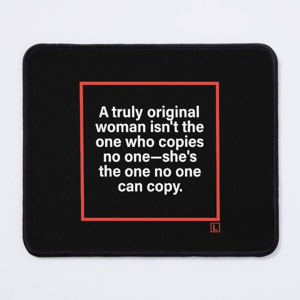 Item preview, Red Frame Thoughts | Minimal Typography Art designed and sold by Lifer Art and Design.