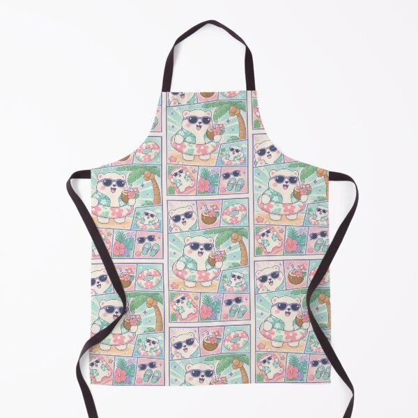 Item preview, Kawaii Tropical Vacation Polar Bear designed and sold by Gift Phrase Studio.
