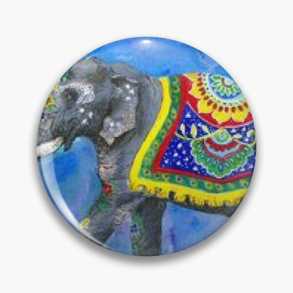 Item preview, Ornate Watercolor Elephant designed and sold by NatureyVibes.