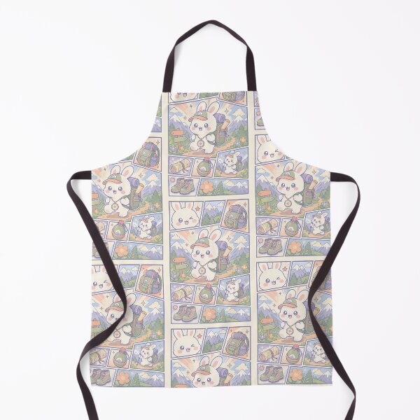 Item preview, Kawaii White Bunny Mountain Backpacker designed and sold by Magmashup.
