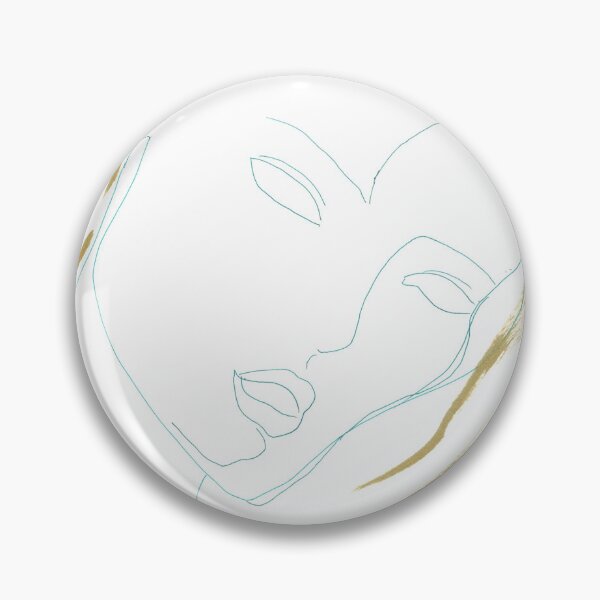 Item preview, Minimalist Line Art Face Print designed and sold by essentialink.