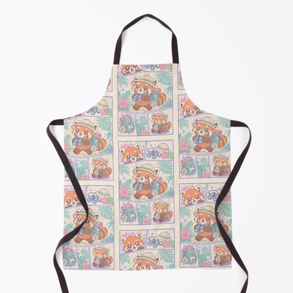 Item preview, Kawaii Red Panda Tropical Explorer designed and sold by Gift Phrase Studio.