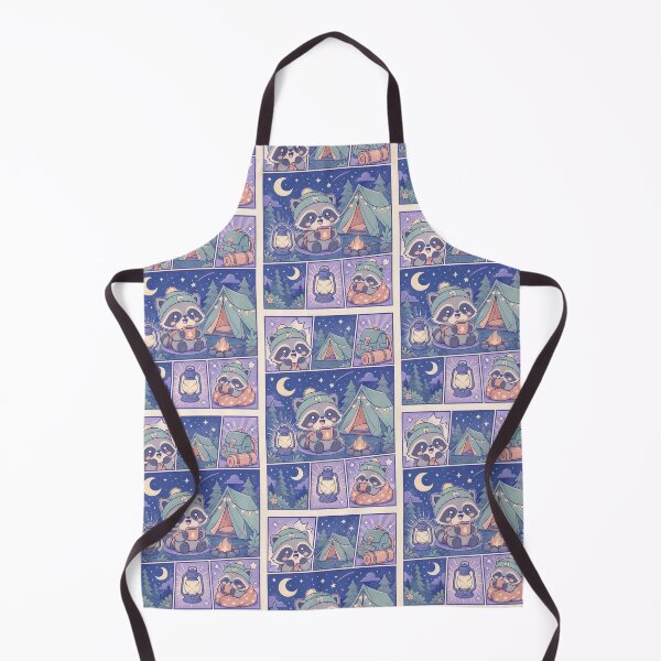 Item preview, Kawaii Raccoon Night Camper designed and sold by Magmashup.