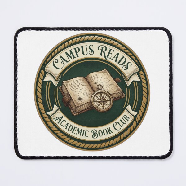 Item preview, Campus Reads Academic Book Club - Vintage Explorer Aesthetic designed and sold by Fatomfatom.