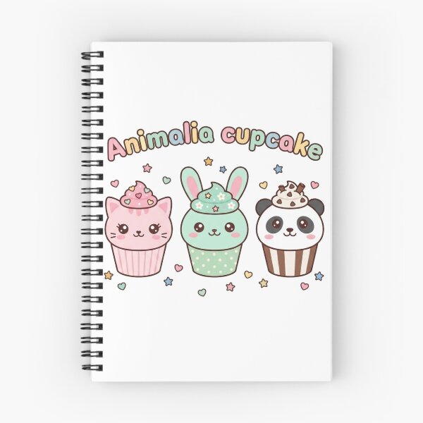 Item preview, Kawaii Animal Cupcake Clipart PNG | Cute Cat, Bunny & Panda Cupcake Design | Pastel Digital Download designed and sold by morning sun.