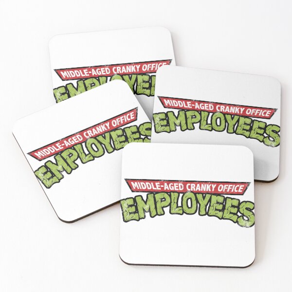 Item preview, Middle-aged Cranky Office Employees designed and sold by Milasneeze.