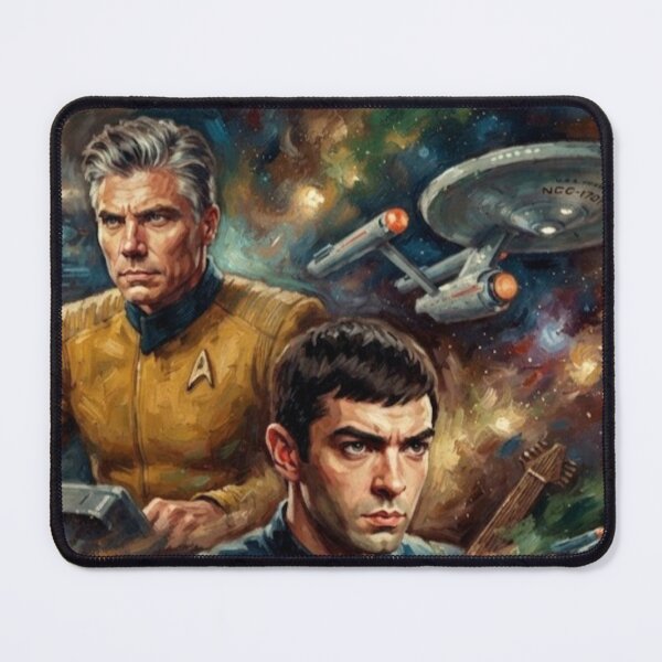 Item preview, Star Trek: Short Treks Retro Sci-Fi Space Anthology Tribute Art Poster designed and sold by Art's Diner.
