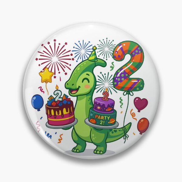 Item preview, 2nd dino birthday party designed and sold by Tronstell.