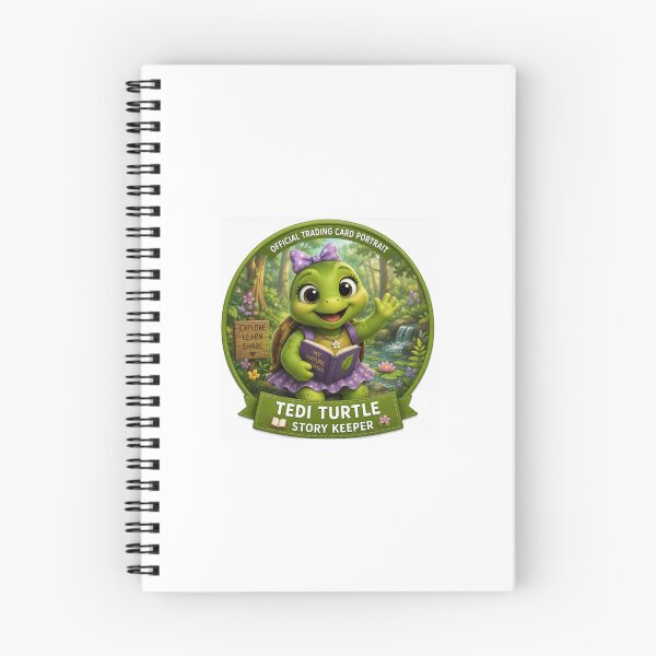 Item preview, Tedi Turtle, story keeper designed and sold by Curious Frog.