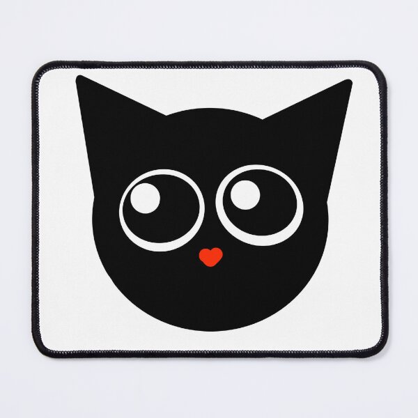 Item preview, Chibi Black Cat designed and sold by TheIndigoMelody.