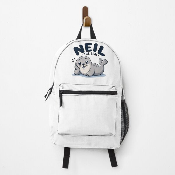 Item preview, Neil the Seal Sticker - Cute Cartoon Kawaii Ocean Animal Art designed and sold by VYBEHAUS.