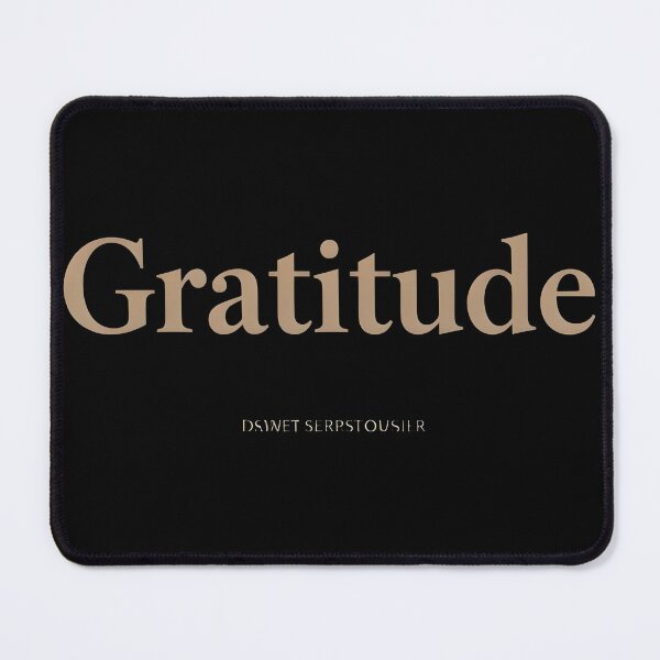 Item preview, Gratitude Vintage Retro Editorial Typography Minimalist designed and sold by KCasual.