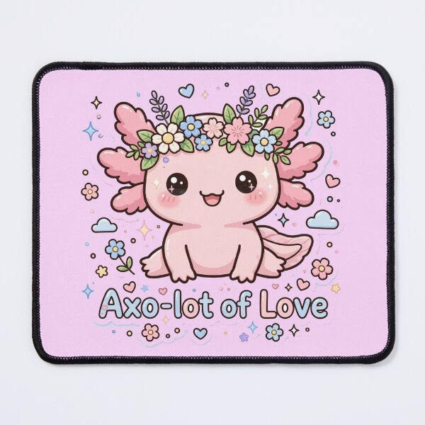 Item preview, Axolotl - Axo-lot of Love designed and sold by HAYA6395.