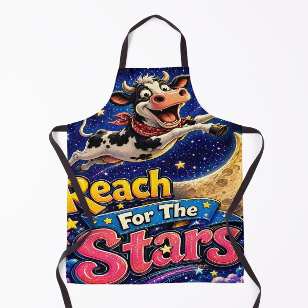 Item preview, Cow - Reach For The Stars designed and sold by DazzleKitty.