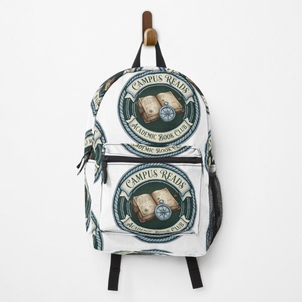Item preview, Campus Reads Academic Book Club - Vintage Compass & Stars Aesthetic designed and sold by Fatomfatom.