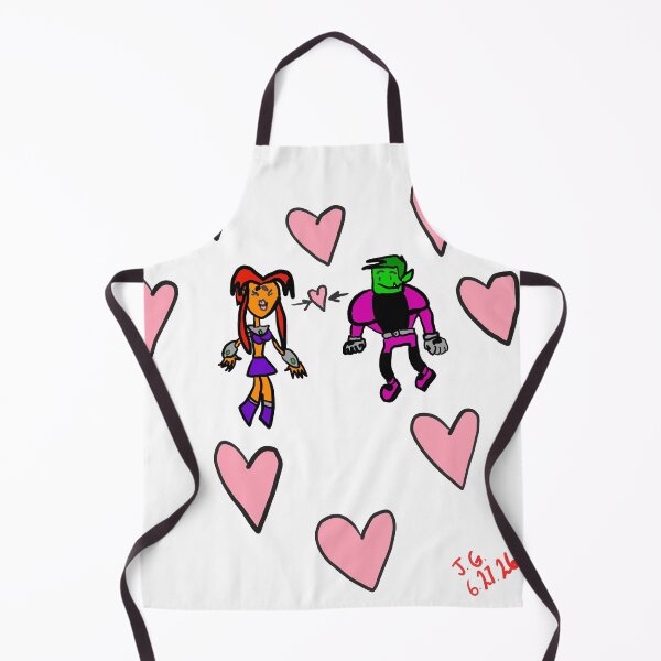 Item preview, Starfire Marries Beast Boy designed and sold by BikBanatai.