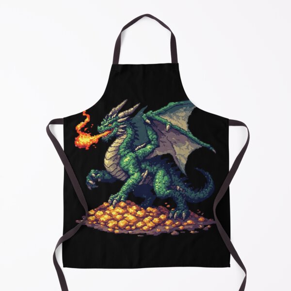 Item preview, Fantasy Dragon - 16-Bit Retro Gaming Treasure designed and sold by thepixelcloset.