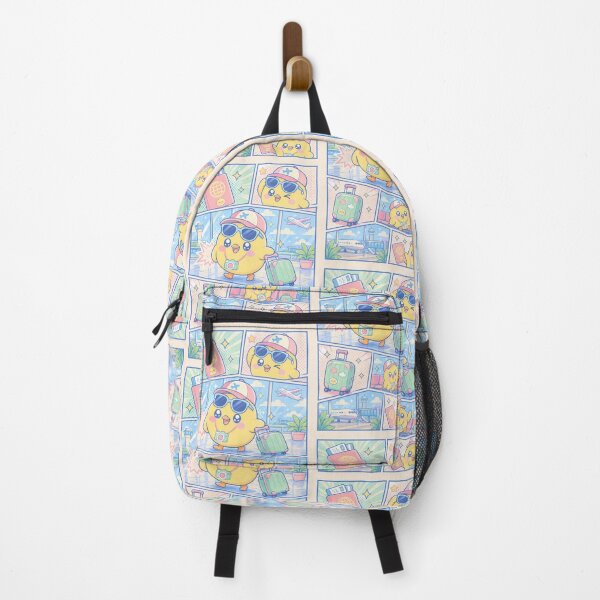 Item preview, Kawaii Airport Traveler Chick Comic Panel designed and sold by Magmashup.