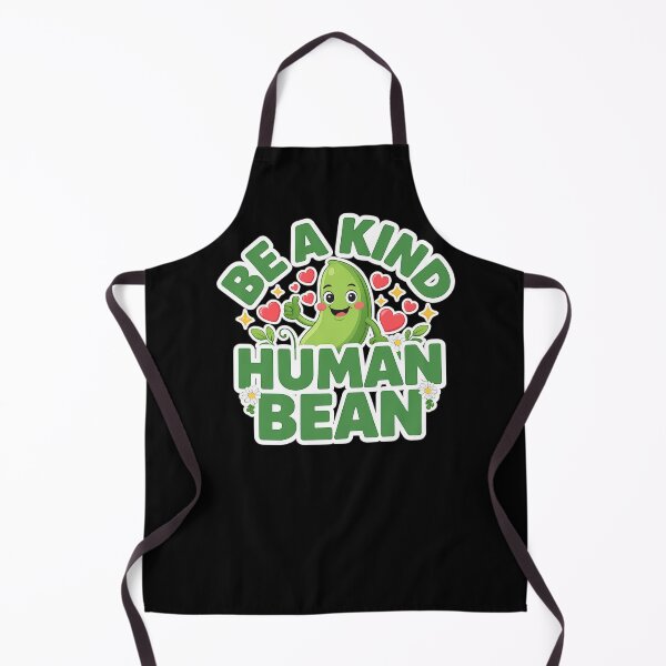 Item preview, Be A Kind Human Bean Funny Vegetable Pun Kindness Graphic designed and sold by MagicSD Designs.
