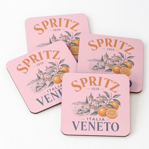 Item preview, Spritz Veneto 1919 Italia - Vintage Italian Coastal Village Orange designed and sold by Velustro Shop.