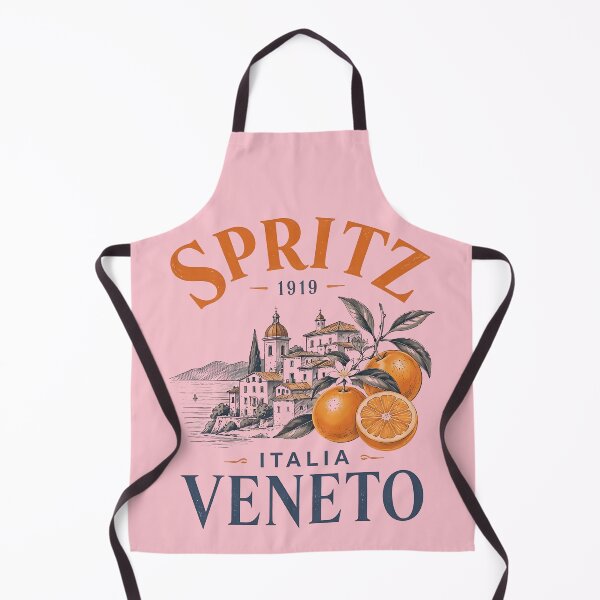 Item preview, Spritz Veneto 1919 Italia - Vintage Italian Coastal Village Orange designed and sold by Velustro Shop.