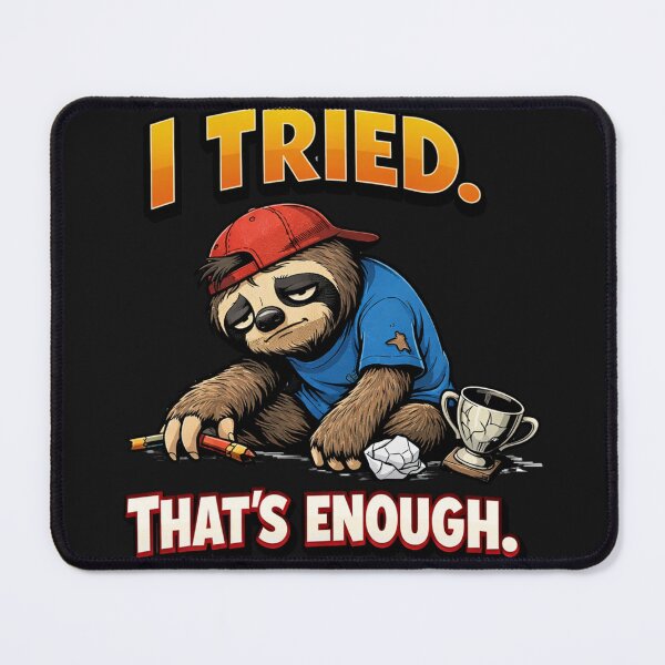 Item preview, I Tried My Best Effort Finished Funny Graphic designed and sold by Tsugraf Designs.