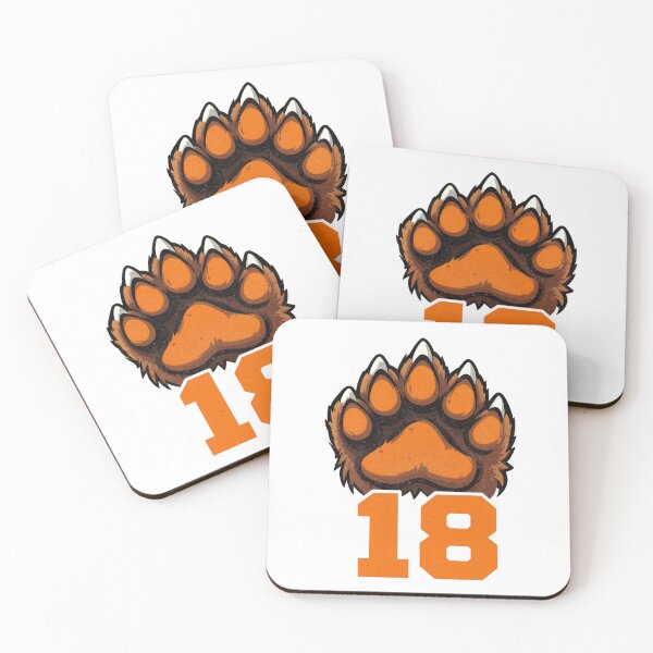 Artikelvorschau, Chicago Bear Claw Nummer 18 Football-Trikot entworfen und verkauft von chicagocap.