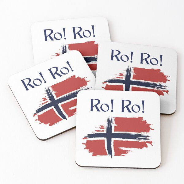 Item preview, Norway Flag Ro Ro Funny Norway  designed and sold by first-shirt ⭐ ⭐ ⭐ ⭐ ⭐.