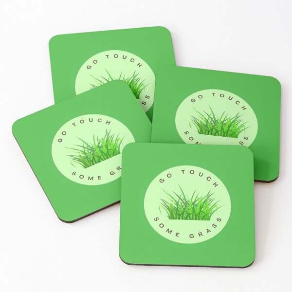 Item preview, Go Touch Some Grass designed and sold by SolGalaxyDesign.