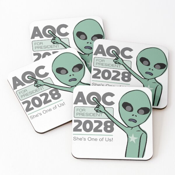 Item preview, AOC for President Funny designed and sold by DalePrestonArt.