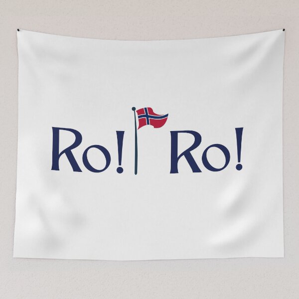 Item preview, Norway Flag Ro Ro Funny Norway  designed and sold by first-shirt ⭐ ⭐ ⭐ ⭐ ⭐.