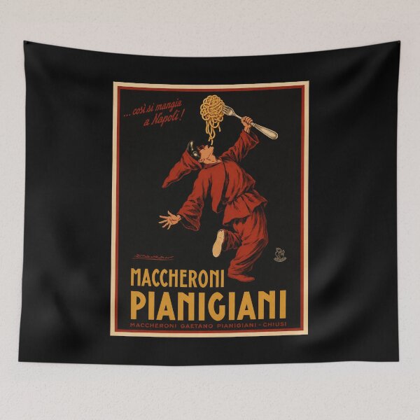 Item preview, Vintaga Italian Pasta Poster designed and sold by GoodOldVintage.