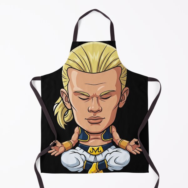 Item preview, Majin Haaland Meme Football Player Meditation designed and sold by mazyoy.