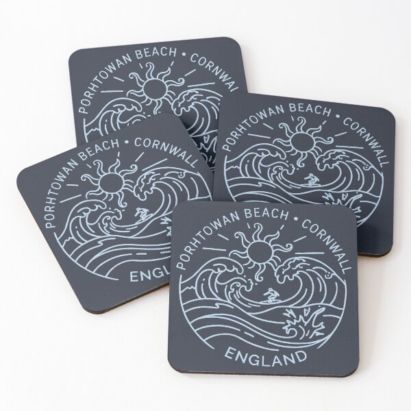 Item preview, Porthtowan beach • Cornwall • England designed and sold by Applecrunch.