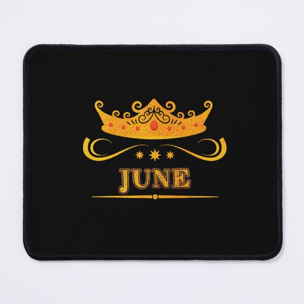 Item preview, June Personalized Name With Crown - Cool & Custom Gift for Girls, Teens designed and sold by Oussinc.