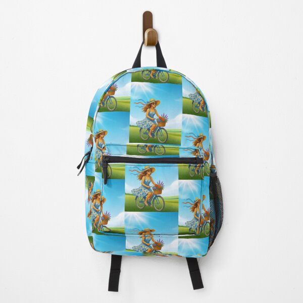 Item preview, Summer Bicycle Ride in Sunny designed and sold by VibranPalette.