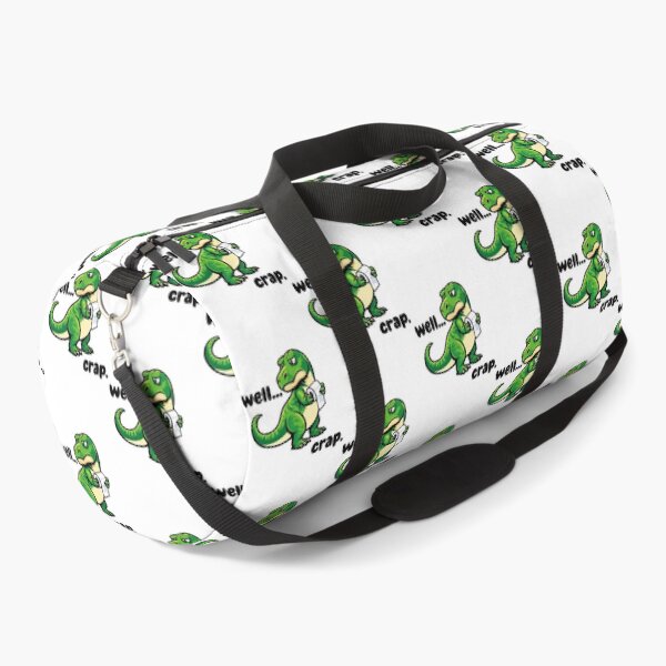 Item preview, Dinosaur toilet humor - TRex well crap - funny dino design (on light colors) designed and sold by messy-nessie.