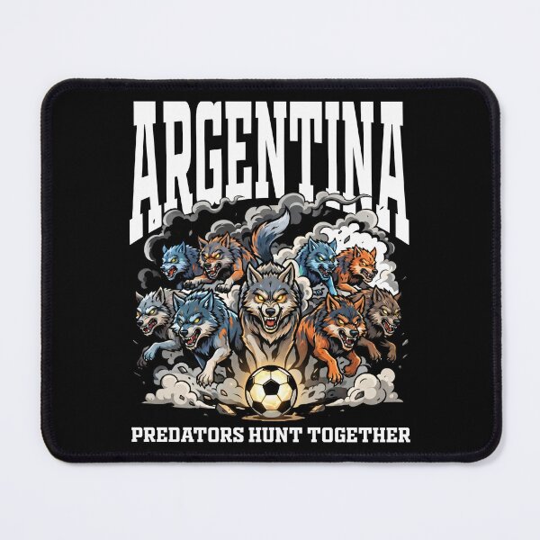 Item preview, ARGENTINA - PREDATORS HUNT TOGETHER - FIFA WORLD CUP designed and sold by KEF Custom.